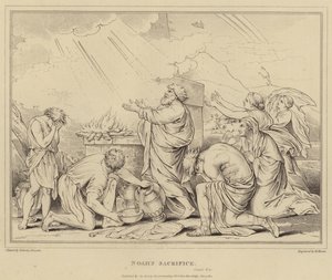 Le sacrifice de Noé, Genèse