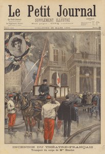 Incendie au Théâtre-Français - after Oswaldo Tofani