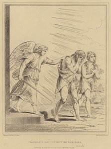 Adam et Ève chassés du paradis, Genèse