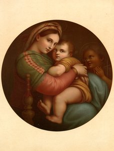 Madone de la Chaise - after Raphael
