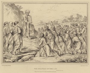 La remise de la loi, Exode