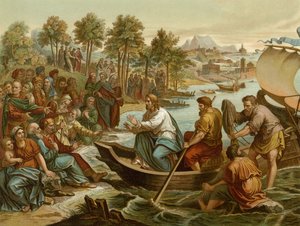 Le sermon sur la barque