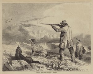 Chasse au grouse - after Richard Ansdell