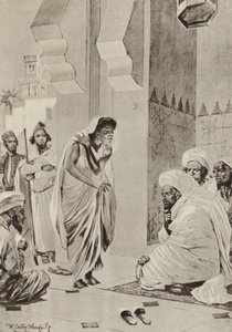 Place du marché en Afrique, où les ventes sont destinées à être expédiées en Amérique - after Richard Caton II Woodville