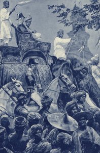 Singapour, les Britanniques entrent dans la ville, rendue par le sultan de Johore en 1824 contre une somme d