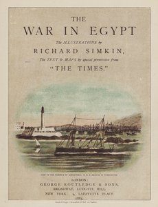 Illustration de la page de titre pour La Guerre en Égypte