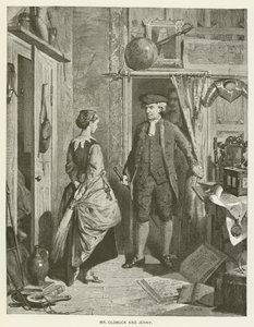 M. Oldbuck et Jenny - after Robert Herdman