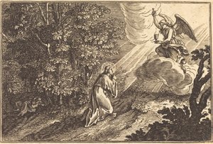 Christ priant sur le mont des Oliviers - after Sébastien Le Clerc I