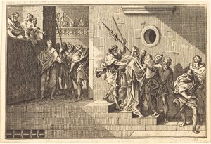 Hérode renvoie le Christ à Pilate