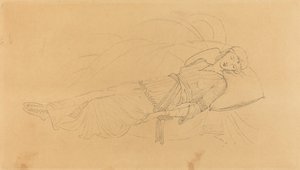 La Belle au bois dormant - after Sir Edward Coley Burne Jones