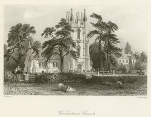 Église de Windlesham - after Thomas Allom