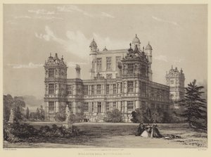 Wollaton Hall, Nottinghamshire - after Thomas Allom
