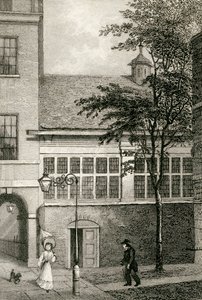 Barnards Inn Hall, 1830 - Thomas Hosmer after Shepherd