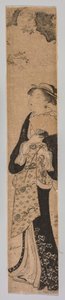 Une Beauté au Printemps - after Torii Kiyonaga