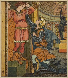 Belle-Étoile brise le sort - after Walter Crane