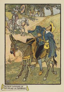 La riche conquête du casque de Mambrino - after Walter Crane
