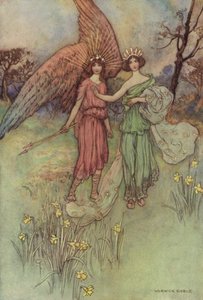 Geoffrey Chaucer, La Légende des bonnes femmes - after Warwick Goble