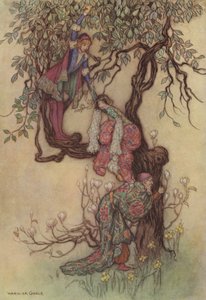Le Conte du Marchand - after Warwick Goble