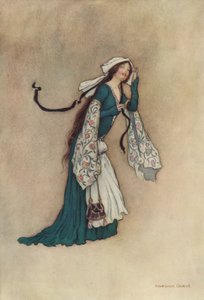Le Conte du Meunier - after Warwick Goble