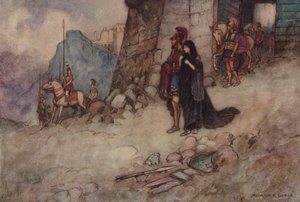 Geoffrey Chaucer, Troïlus et Criseyde - after Warwick Goble