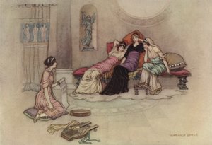 Geoffrey Chaucer, Troïlus et Criseyde - after Warwick Goble