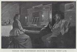 Morgan le bushranger profitant d