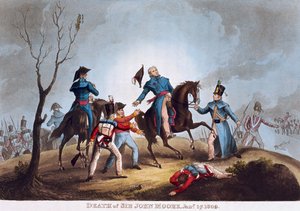Mort de Sir John Moore, 17 janvier 1809 - after William Heath
