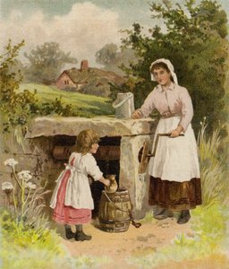 Le puits du village - after William Henry James Boot
