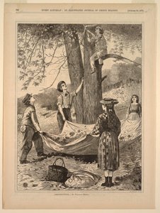 Récolte de châtaignes - Winslow Homer