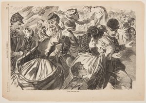 Retour de la guerre - after Winslow Homer