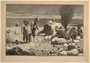 Croquis en bord de mer – Une fête de palourdes