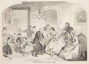 Jour de Thanksgiving – La danse - after Winslow Homer