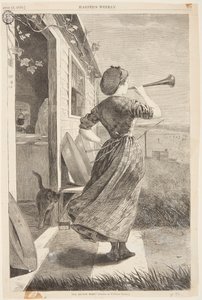 Le cor de dîner - Winslow Homer