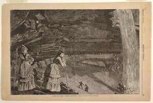 Sous les Chutes, Montagnes Catskill - Winslow Homer