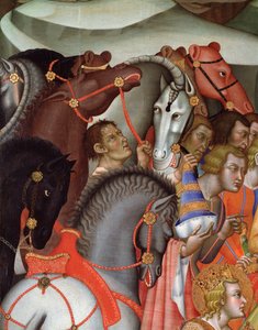 Adoration des Mages, détail