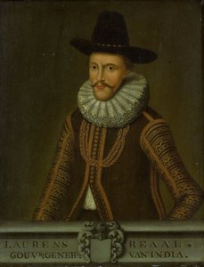 Portrait de Laurens Reael, Gouverneur Général des Indes orientales néerlandaises - anonymous (copy after)