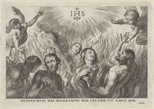 Les âmes au purgatoire - anonymous (possibly)