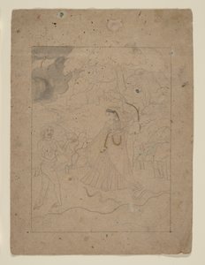 Abhisarika Nayika (Héroïne bravant la nuit)