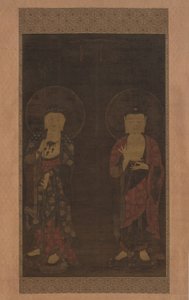 Amitabha et Kshitigarba - anonymous 