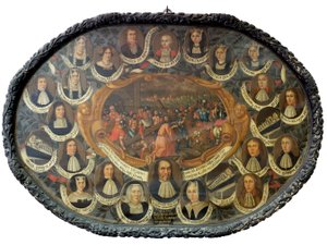French : Tableau commémoratif de la famille Hasse - anonymous 