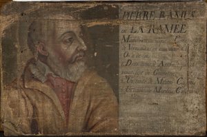 Portrait de Petrus Ramus, mathématicien - anonymous 