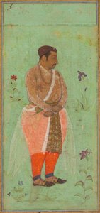 Portrait de Suraj Singh Rathor, Raja de Marwar et oncle maternel de Shah Jahan : Une page de l
