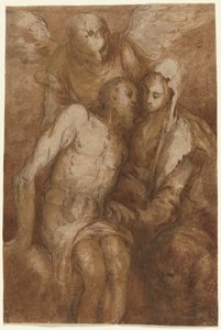 Pietà - attributed to El Greco