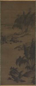 Bambou dans le Vent - attributed to Genga
