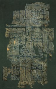 Médaillons avec des chameaux portant des howdahs