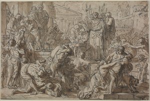Sujet Romain - attributed to Philibert Benoît Delarue