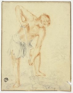 Homme à la bêche - called Cavaliere d