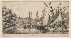 De Appelmarckt, extrait de Vues d