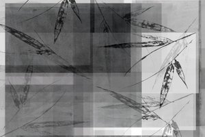 Abstrait : Couches de bambou