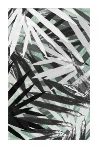 Feuillage tropical abstrait - cartissi